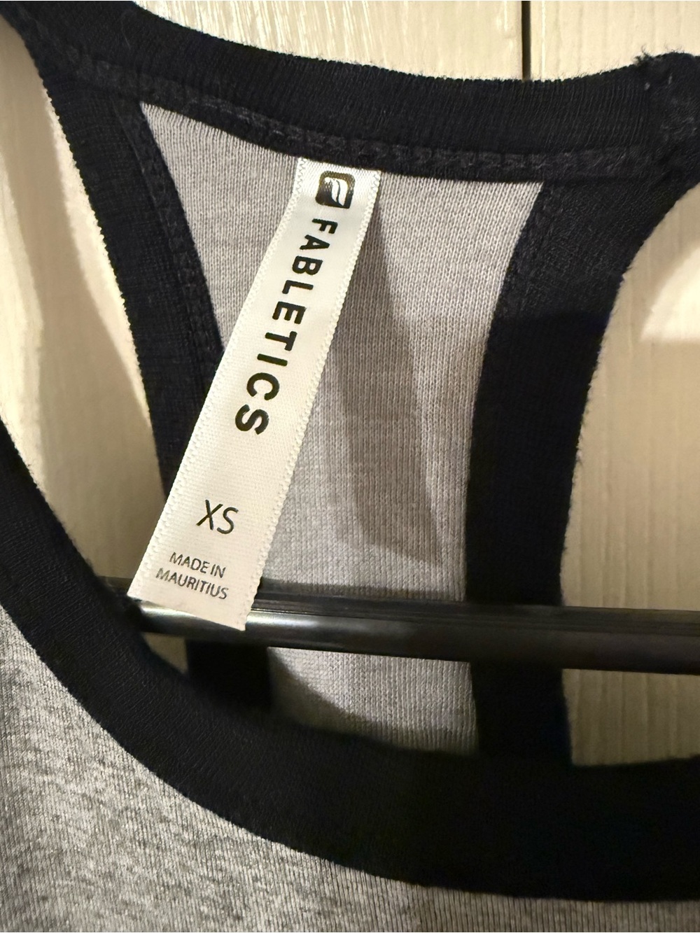Fabletics Gray Racerback Midi Dress with Side Ruching - Picture 3 of 4